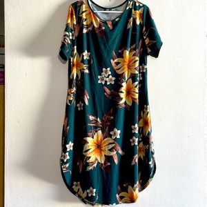 Cleo apparel t-shirt dress size 2X short sleeve